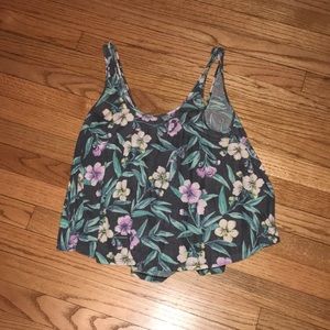 American eagle floral tank top